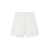 Linen-plisserte Shorts