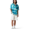 Linen-plisserte Shorts
