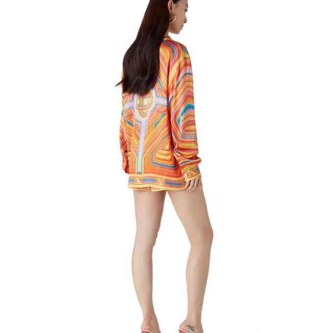 Low Rider langermet silkeskjorte