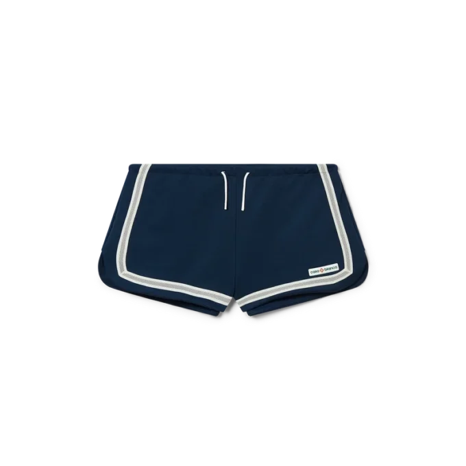 Løpeshorts med mesh-bånd