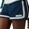 Løpeshorts med mesh-bånd