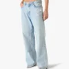 Lysvaskede graffiti-jeans