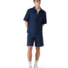 Marineblå Monogram-Shorts