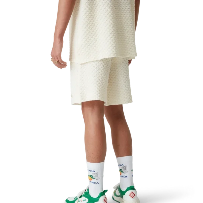 Court grønn og hvit sneaker for menn