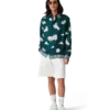 Mens Court hvit og grønn sneaker Mens Court hvit og grønn sneaker