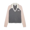Merino Tennis langermet pique-skjorte