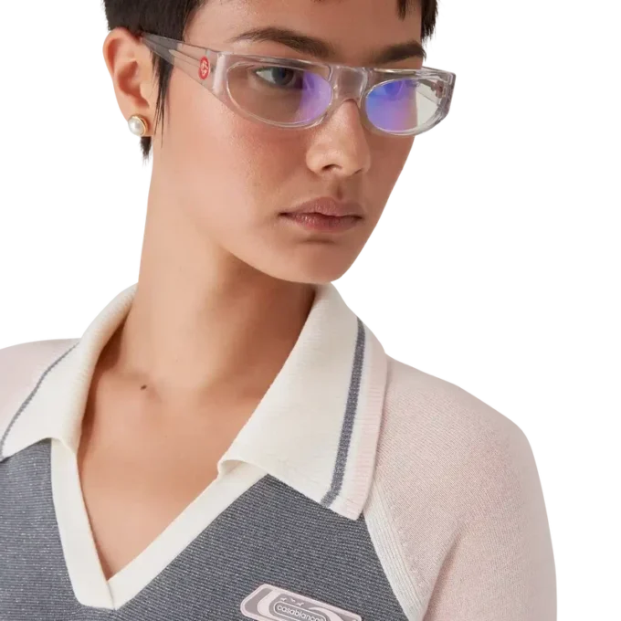 Merino Tennis langermet pique-skjorte