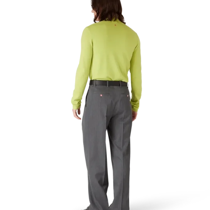 Merino-top med krage