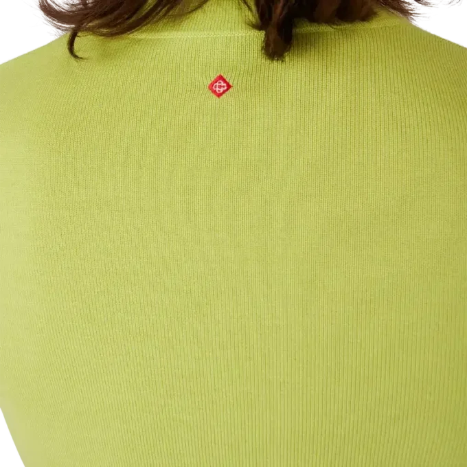 Merino-top med krage