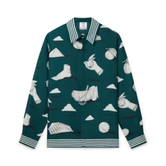 Metaphysical silke-skjorte