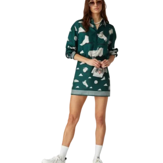 Metaphysical silke-skjorte