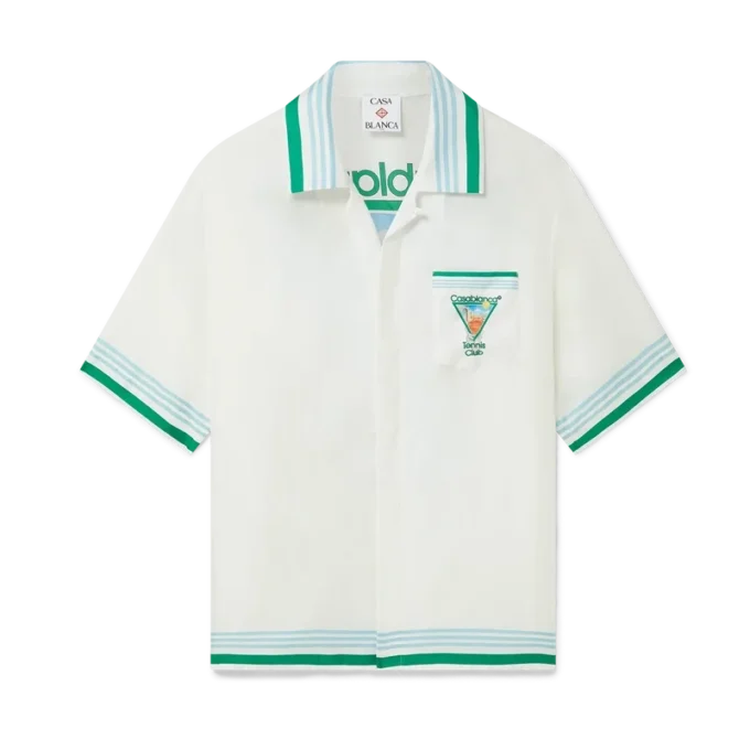 Metaphysical Tennis Icon kortærmet silkeshort