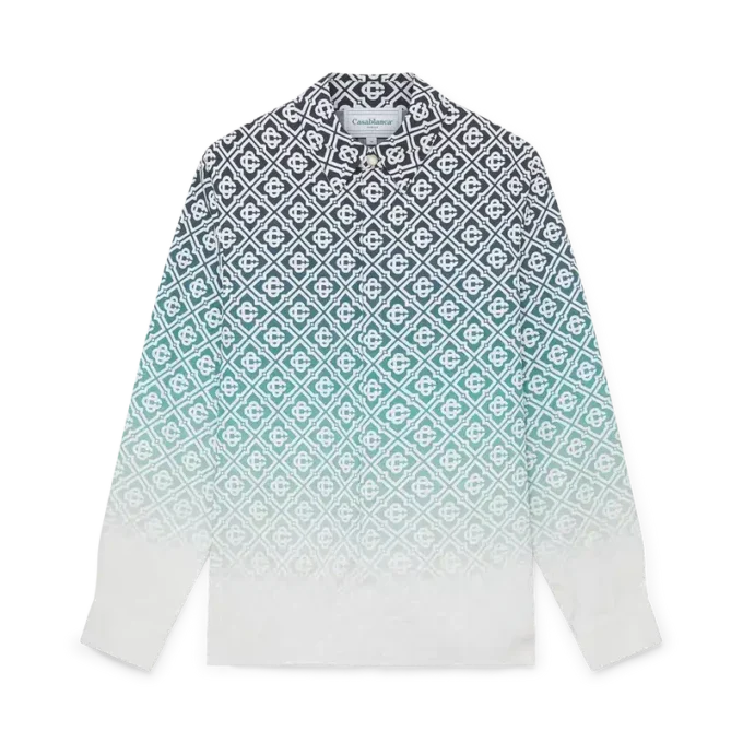 Midnight Gradient Monogram-skjorte
