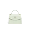 Mini Jeanne-veske med preget Mint-monogram