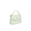 Mini Jeanne-veske med preget Mint-monogram
