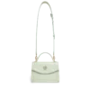 Mini Jeanne-veske med preget Mint-monogram