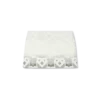 Mini-skjørt i frotté med gradient-hjerte-monogram