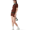 Minishorts i kabelstrikk