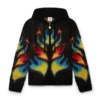Mohair Flame Laurel Zip Hoodie