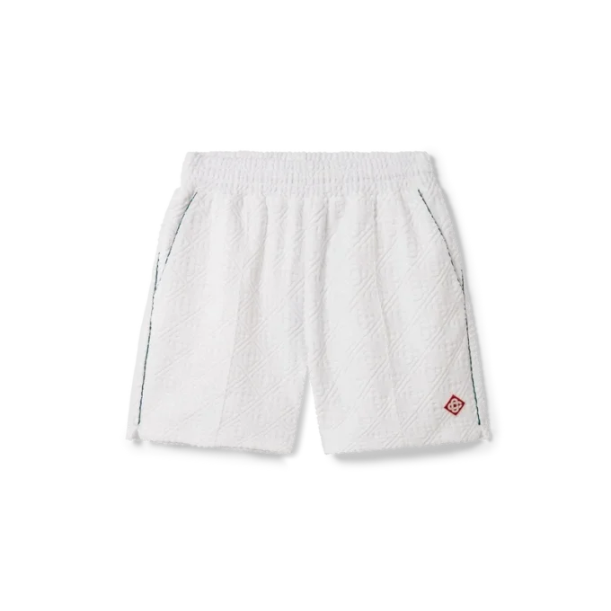 Monogram-frottéshorts