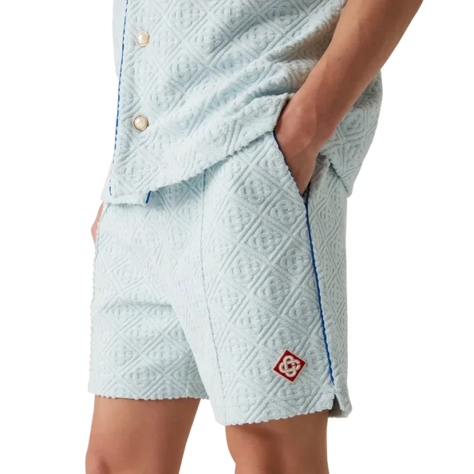 Monogram-frottéshorts
