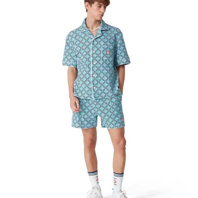 Monogram-frottéshorts