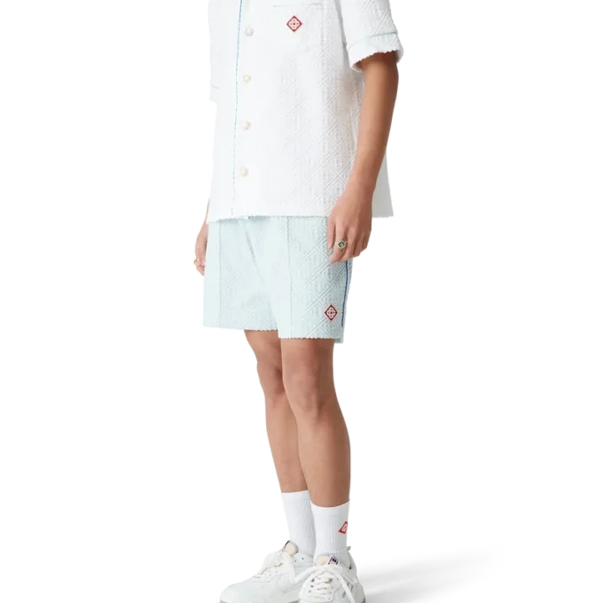 Monogram-frottéshorts