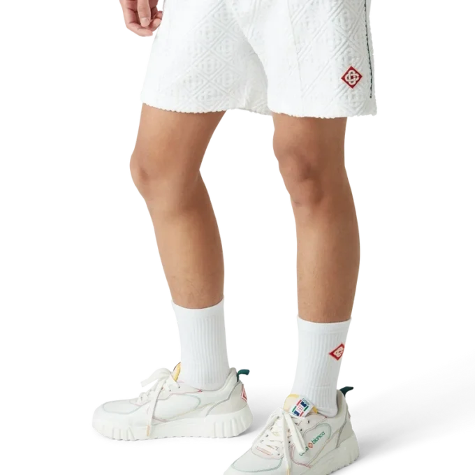 Monogram-frottéshorts