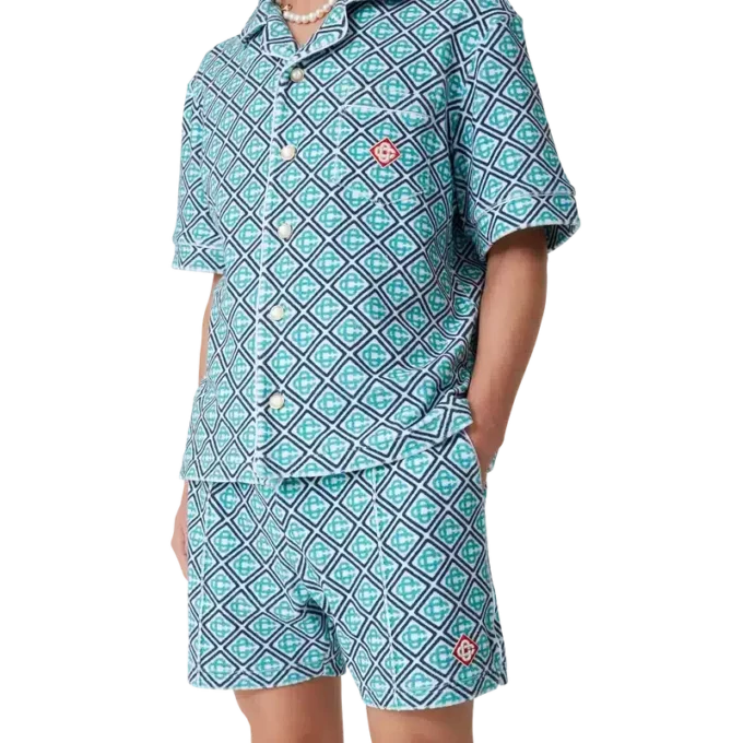 Monogram-frottéshorts