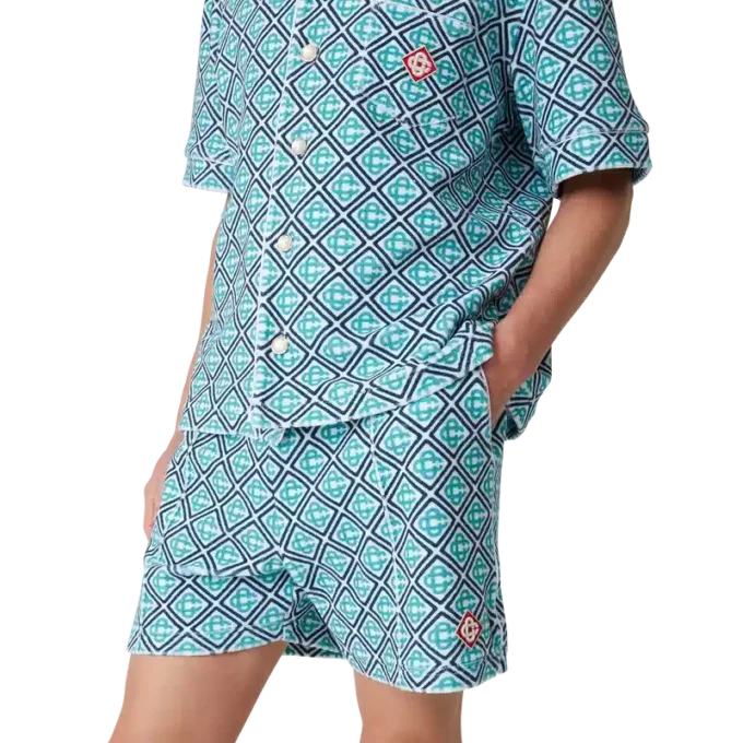 Monogram-frottéshorts