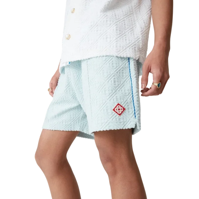 Monogram-frottéshorts