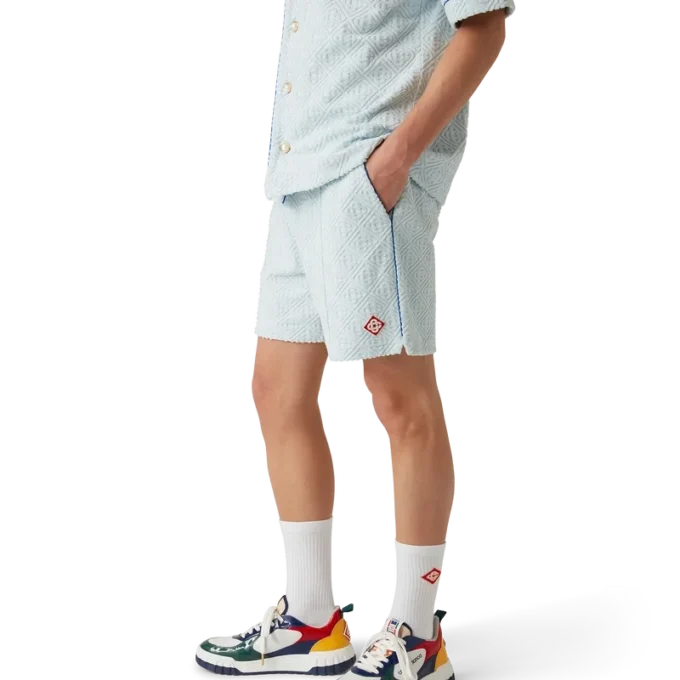 Monogram-frottéshorts