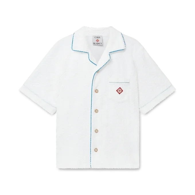 Monogram-frottéskjorte