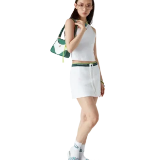 Monogram-frottéslippers for kvinner