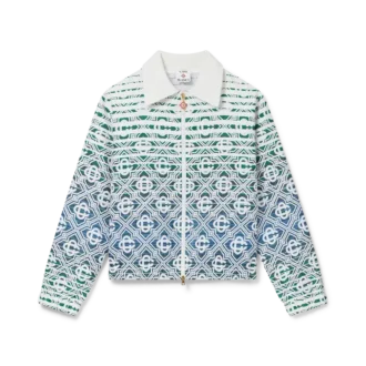 Monogram Gradient-frottéjakke