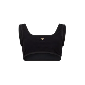 Monogram Jacquard-bikinitopp