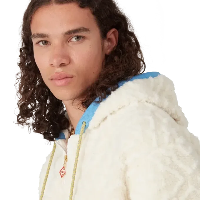 Monogram Jacquard fleecejakke