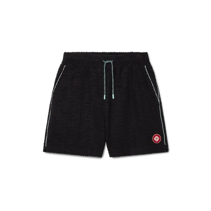 Monogram Jacquard-frotté-Shorts