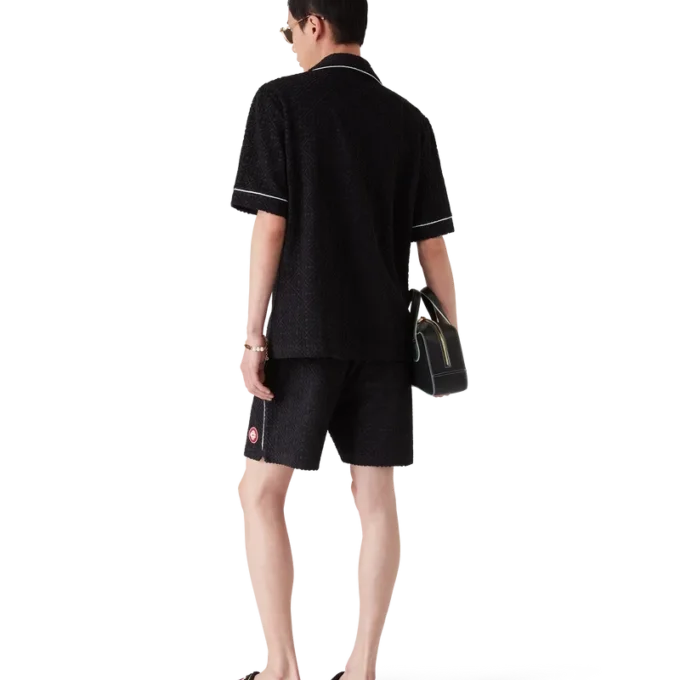 Monogram Jacquard-frotté-Shorts