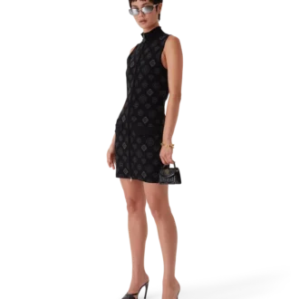 Monogram Jacquard-kjole