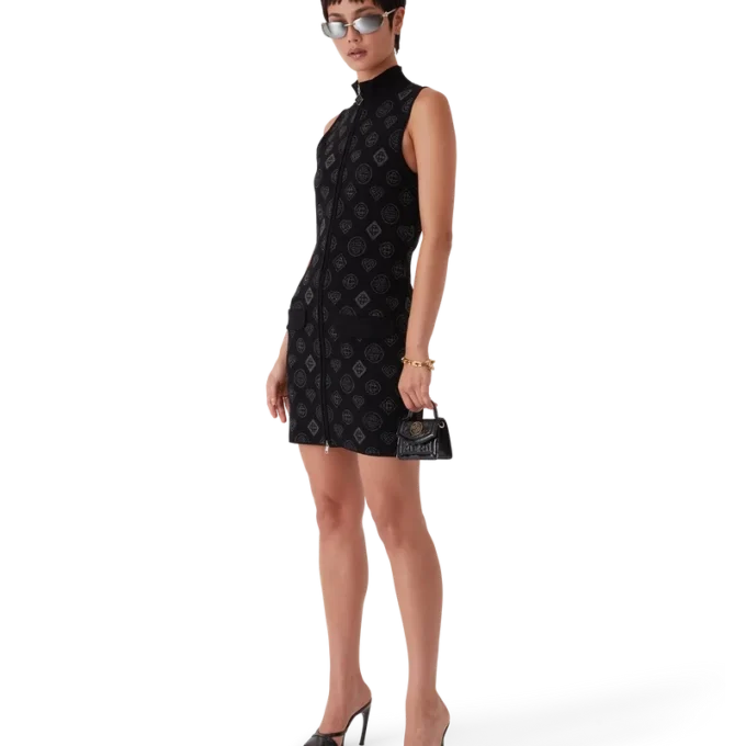 Monogram Jacquard-kjole