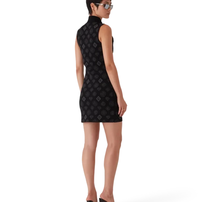 Monogram Jacquard-kjole