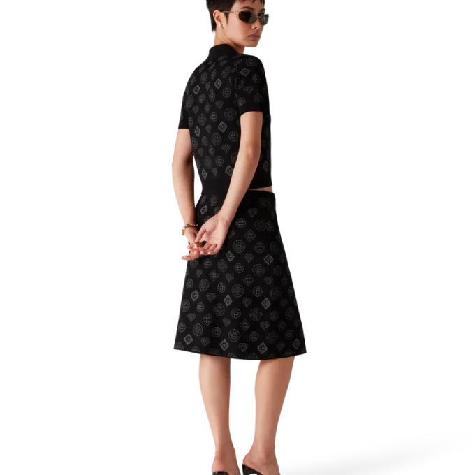 Monogram Jacquard Pique-skjorte