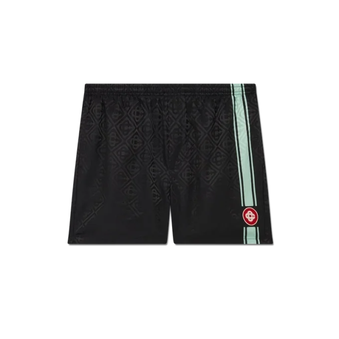 Monogram Jacquard Stripe-shorts