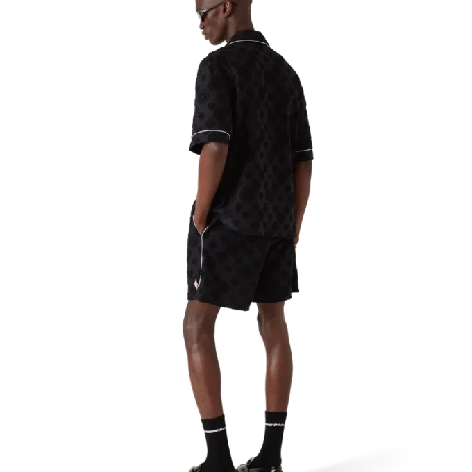 Monogram-Shorts i frotté