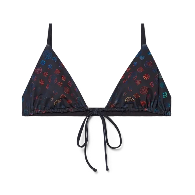 Monogram String-bikinitopp