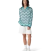Monogram Wave langermet silkeskjorte Monogram Wave langermet silkeskjorte