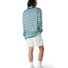 Monogram Wave langermet silkeskjorte Monogram Wave langermet silkeskjorte