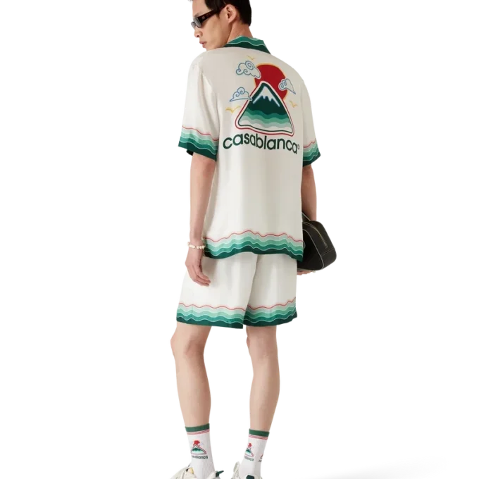 Montagne Ondulee silke-Shorts