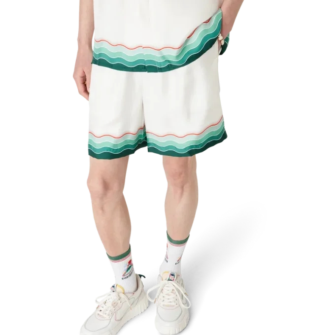 Montagne Ondulee silke-Shorts